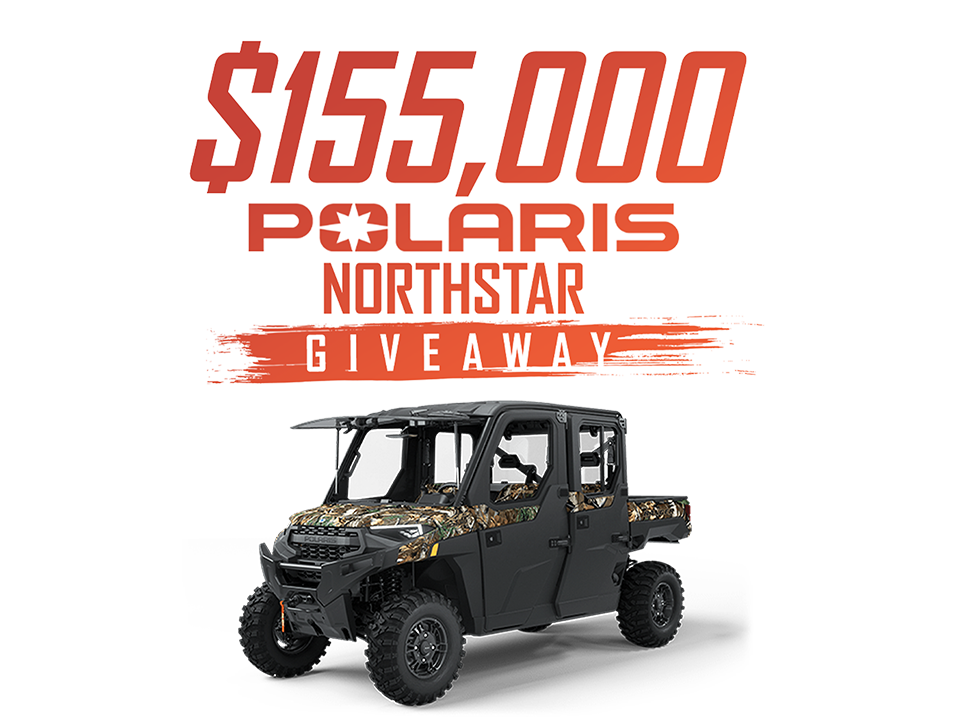 $155,000 Polaris Northstar Giveaway