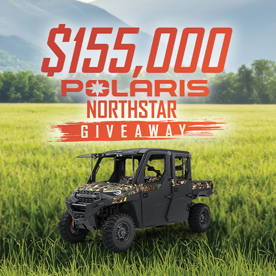 $155,000 Polaris Northstar Giveaway