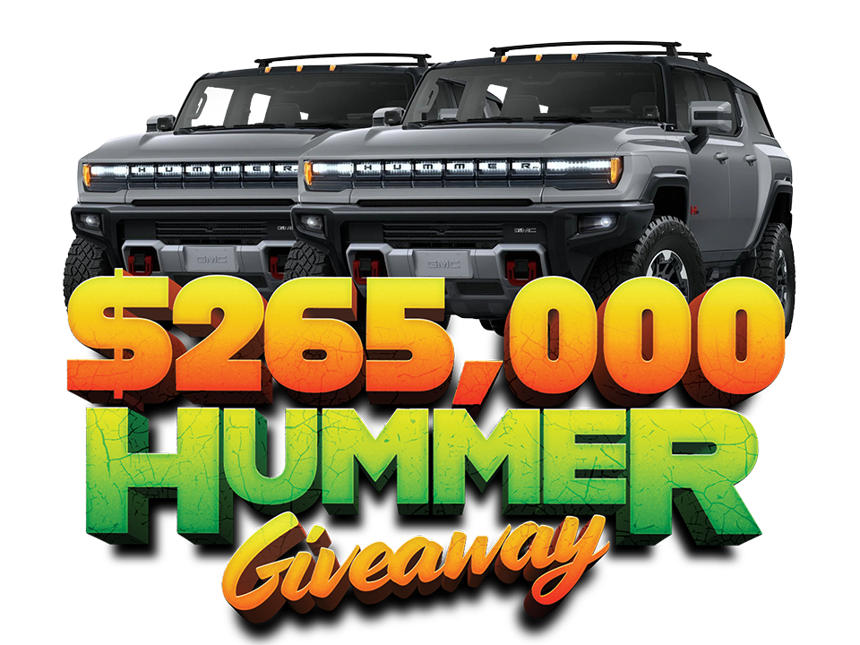 $265,000 Hummer Giveaway