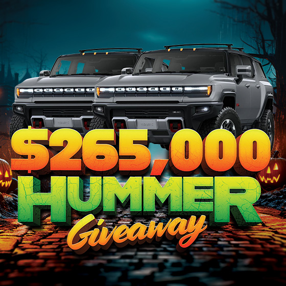 $265,000 Hummer Giveaway