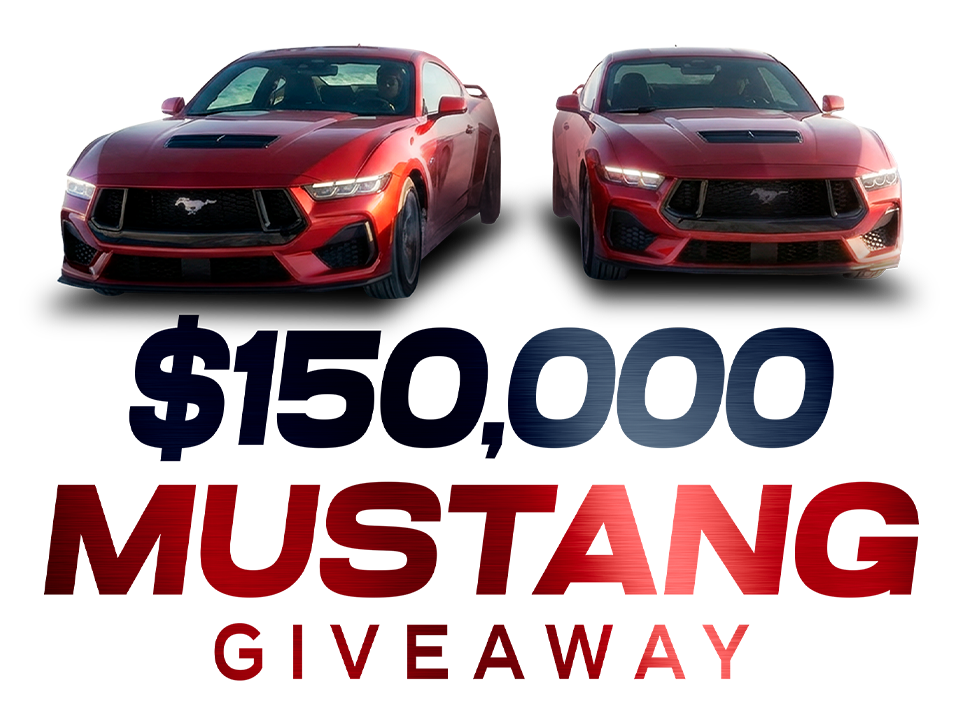 $150,000 Mustang Giveaway