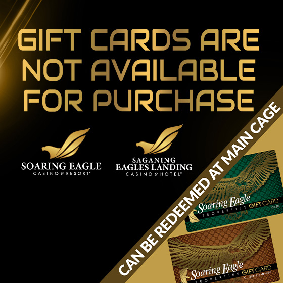 Gift Cards are Not Available for Purchase