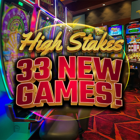 High Stakes 33 New Games