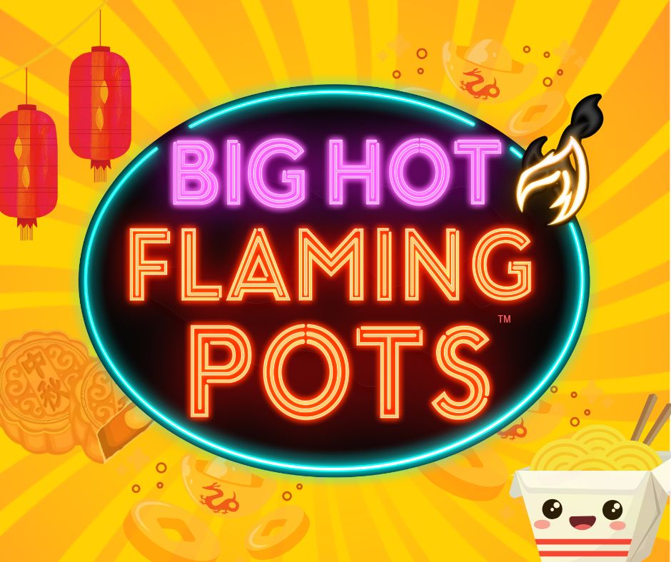 Big Hot Flaming Pots